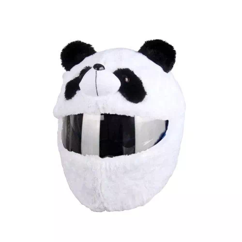 Housse de casque en tête de panda