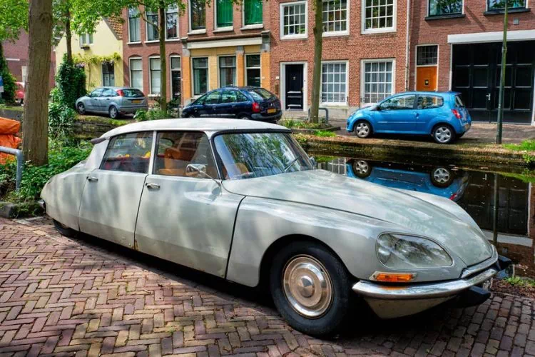 Citroën DS vue de trois quart