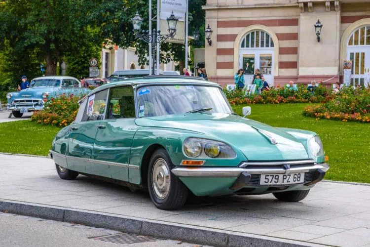 Citroën DS verte