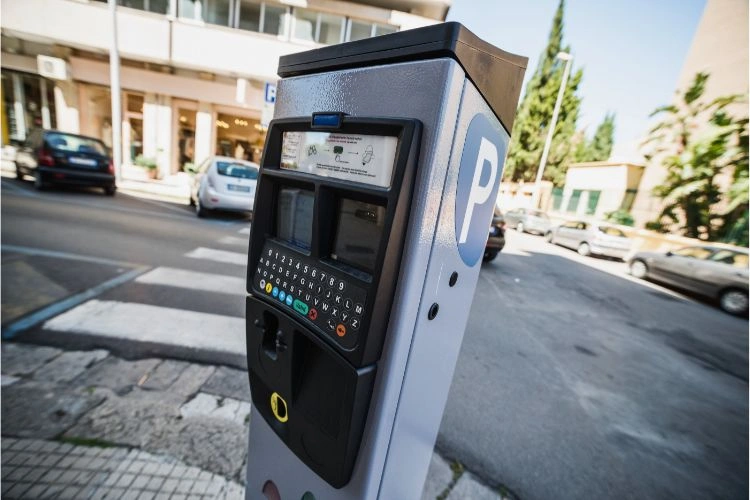 Réseau d’horodateurs pour payer un parking