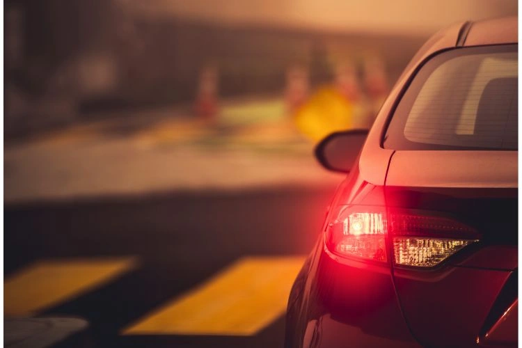 Clignotant arrière de voiture