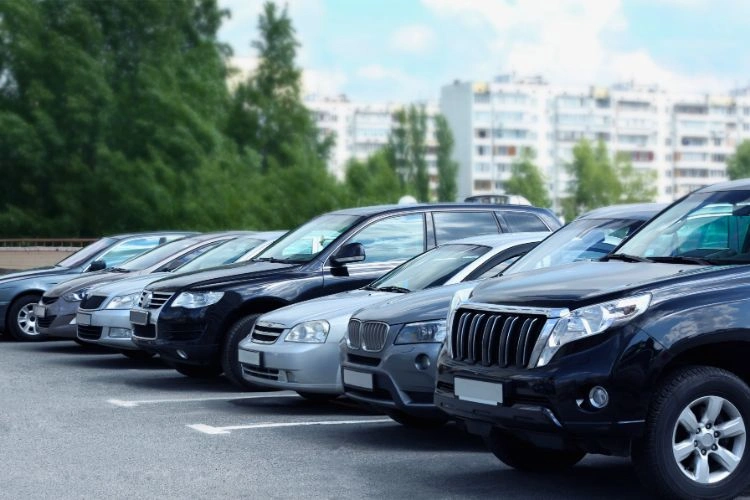 Parking d'entreprise