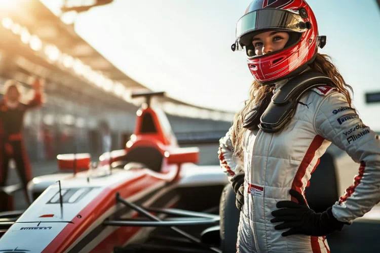 Andréa Dupé dans sa période formule 4