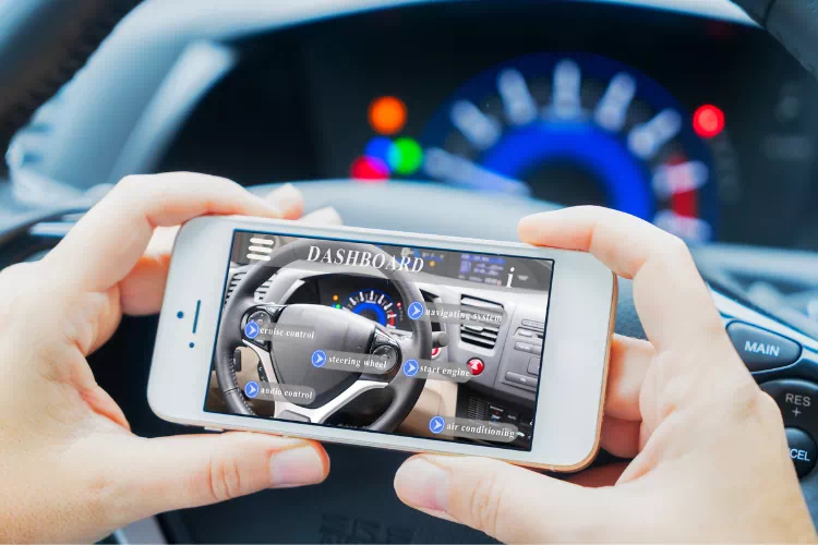 Voiture autonome contrôler par téléphone