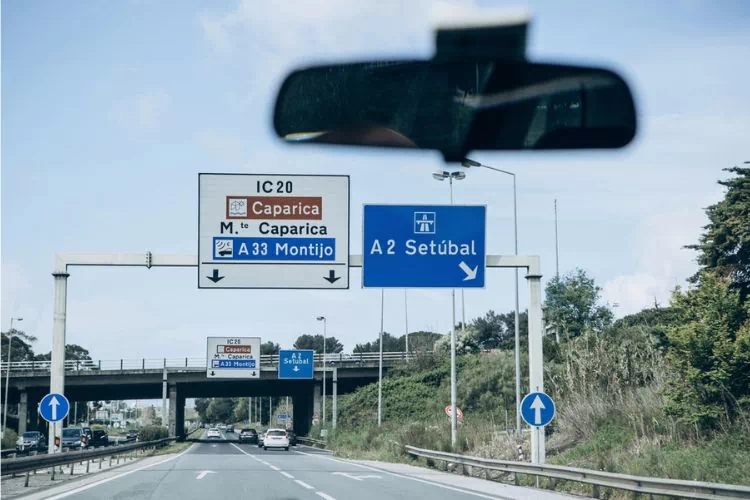 Autoroute au Portugal