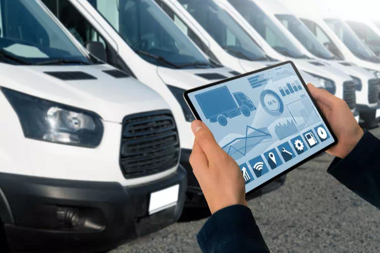 Gestion d'une flotte automobile grâce à une tablette