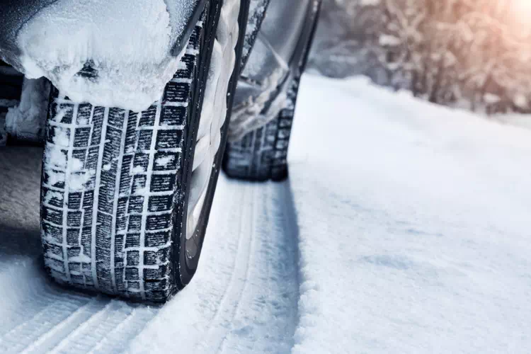 Pneus hiver en circulation
